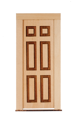 Dollhouse Miniature DOOR - RAISED PANEL